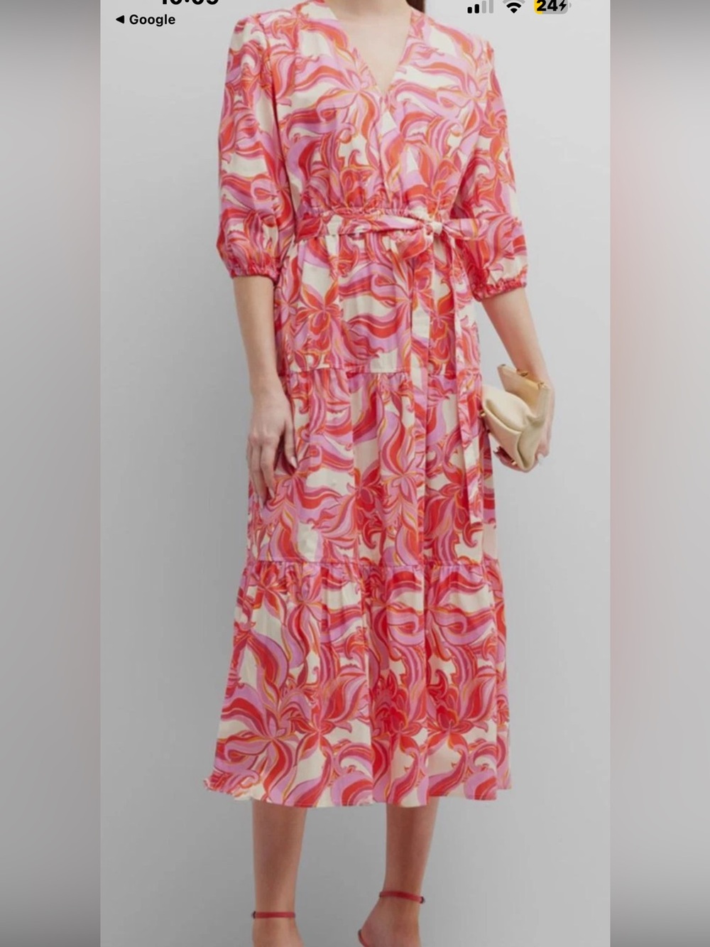 Finley Aerin floral cotton Maxi dress